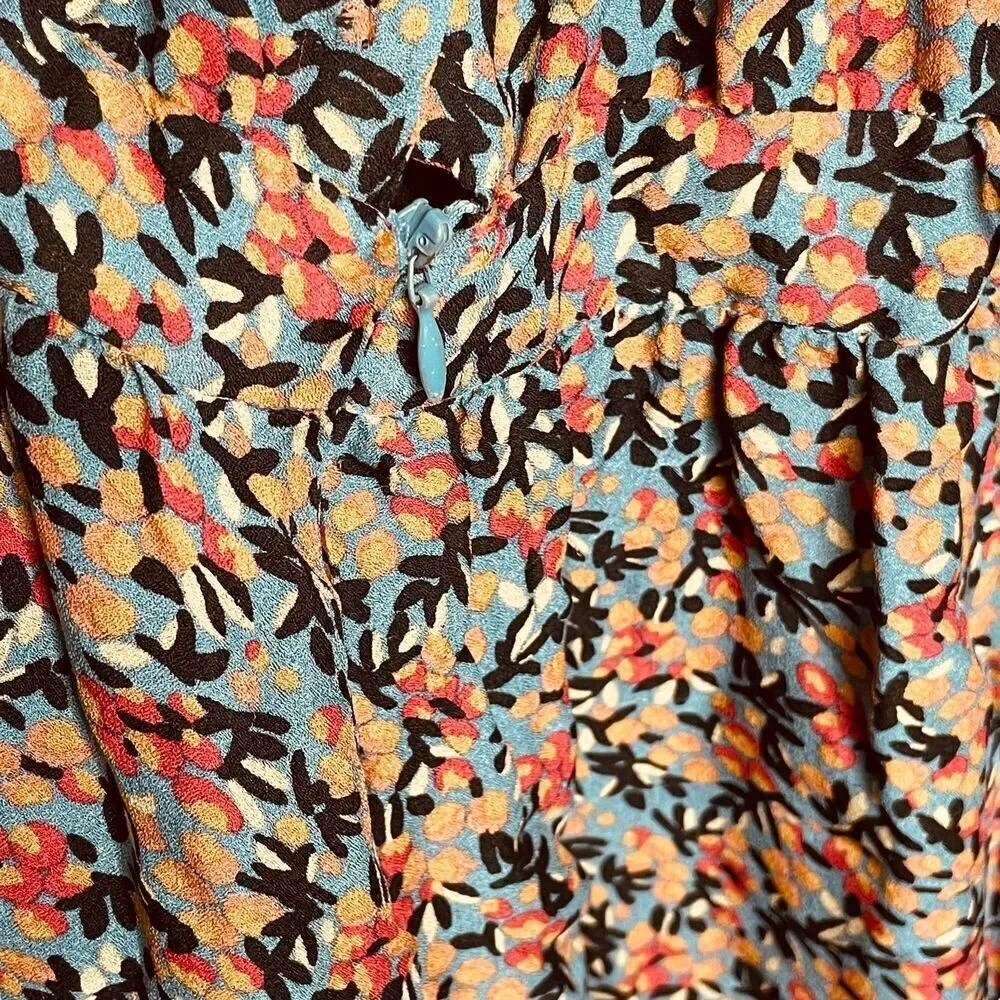 Derek Lam Collective Floral Tie Dress - Picture 14 of 16